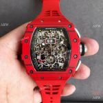 Swiss V3 Richard Mille RM11-03 Flyback Red Quartz FQ TPT Copy watch